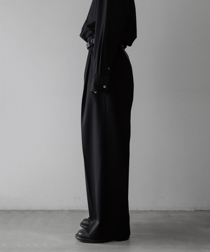 stein(シュタイン)の24SSコレクションEXTRA WIDE TROUSERS のBLACK sessionセッション福岡セレクトショップ 公式通販サイト  代替テキストを編集