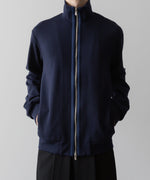 画像をギャラリービューアに読み込む, ato アトウのWOOL STAND COLLAR ZIP CARDIGAN NAVYの公式通販サイトsession福岡セレクトショップ
