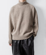 画像をギャラリービューアに読み込む, 【ssstein】EXTRA FINE WOOL WARM KNIT TURTLE NECK LS - BEIGE
