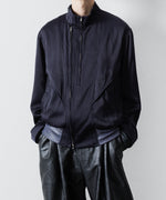 画像をギャラリービューアに読み込む, ANTHEM A アンセムエー FROSTING SATIN RIDING JACKETのNAVY公式通販サイトsession福岡セレクトショップ
