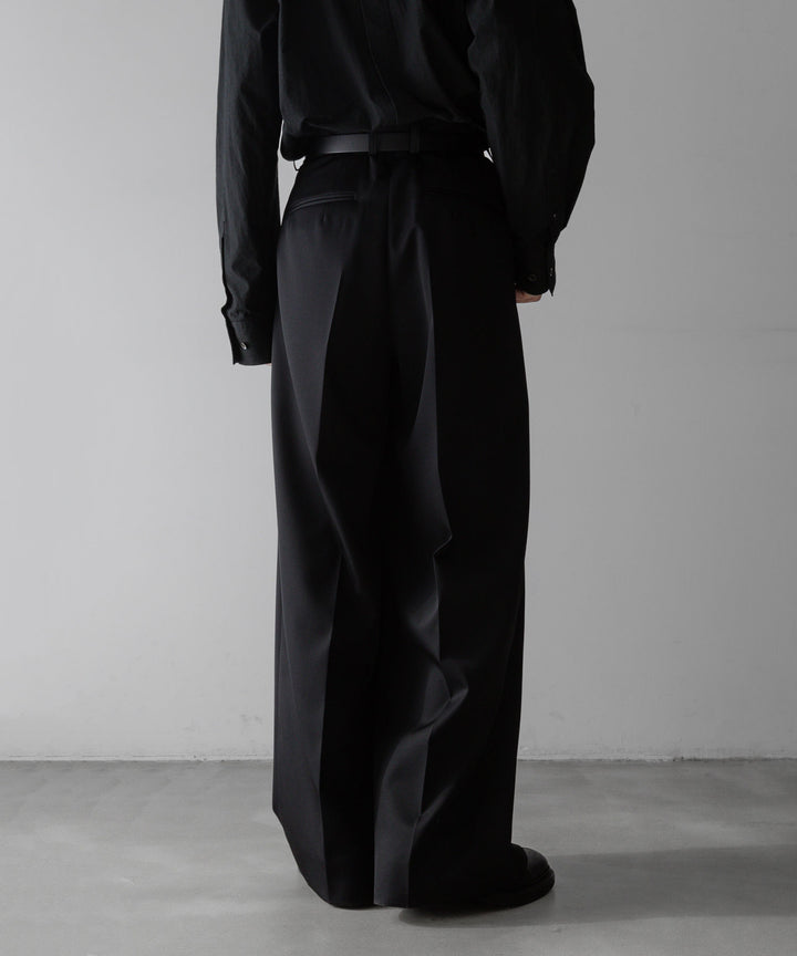 stein(シュタイン)の24SSコレクションEXTRA WIDE TROUSERS のBLACK sessionセッション福岡セレクトショップ 公式通販サイト  代替テキストを編集