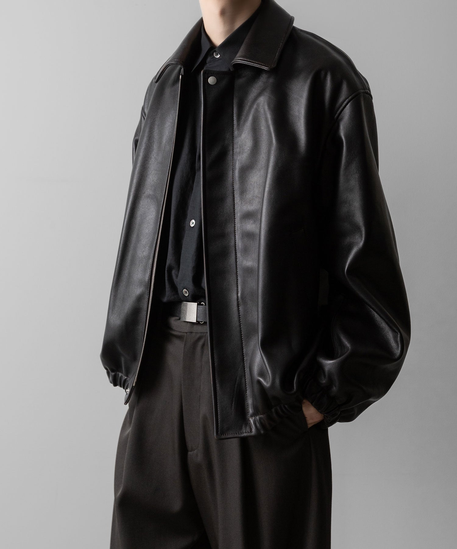 ssstein(シュタイン)のLEATHER ZIP SHORT JACKET - DARK BROWNの公式通販サイトsession福岡セレクトショップ