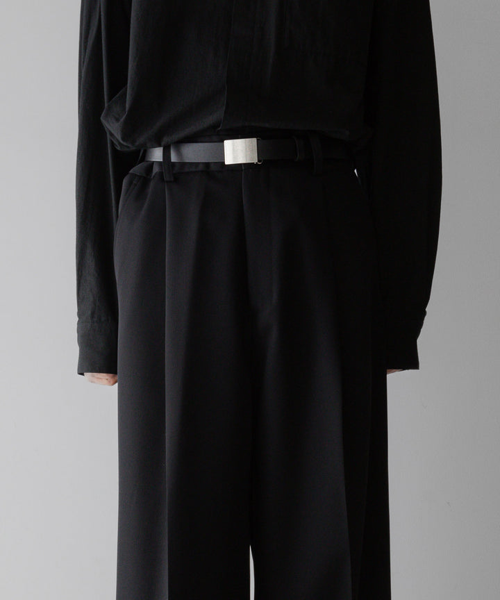 stein(シュタイン)の24SSコレクションEXTRA WIDE TROUSERS のBLACK sessionセッション福岡セレクトショップ 公式通販サイト  代替テキストを編集