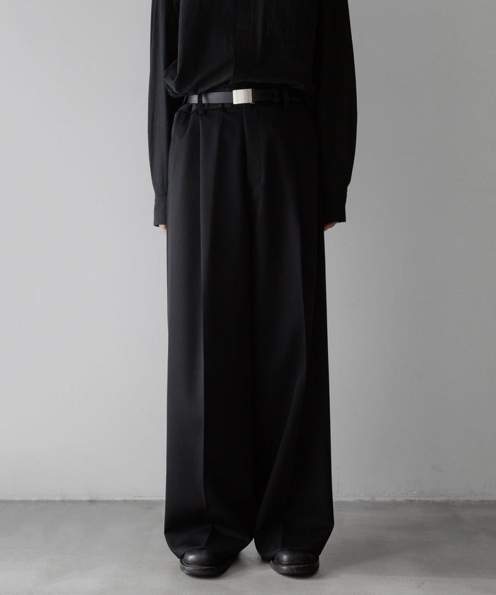 stein(シュタイン)の24SSコレクションEXTRA WIDE TROUSERS のBLACK sessionセッション福岡セレクトショップ 公式通販サイト  代替テキストを編集