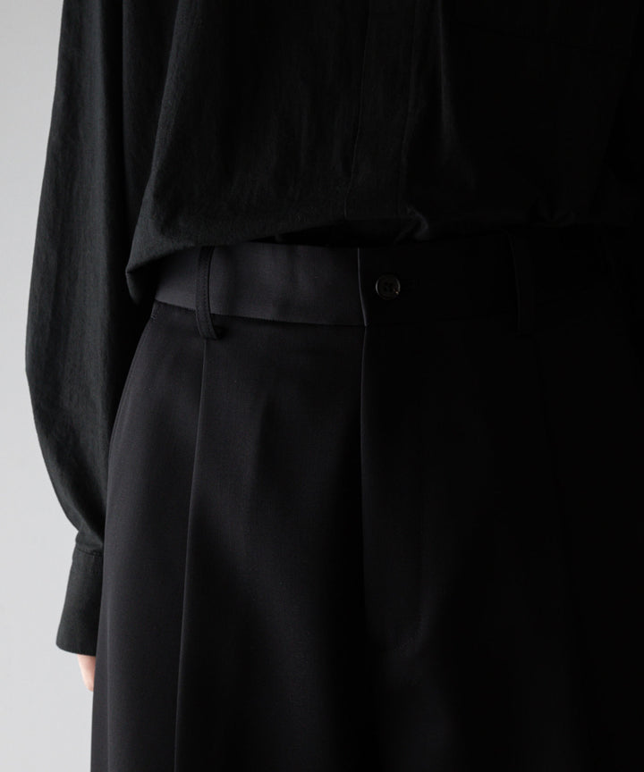 stein(シュタイン)の24SSコレクションEXTRA WIDE TROUSERS のBLACK sessionセッション福岡セレクトショップ 公式通販サイト  代替テキストを編集