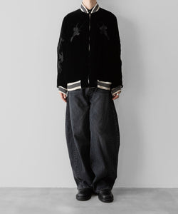 ssstein(シュタイン)のDEFORMATION WIDE VINTAGE DENIM JEANS - BLACKの公式通販サイトsession福岡セレクトショップ