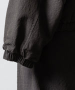 画像をギャラリービューアに読み込む, ssstein(シュタイン)のWOOL/SILK SHIRRED LIGHT ZIP JACKET - DARK CHARCOALの公式通販サイトsession福岡セレクトショップ
