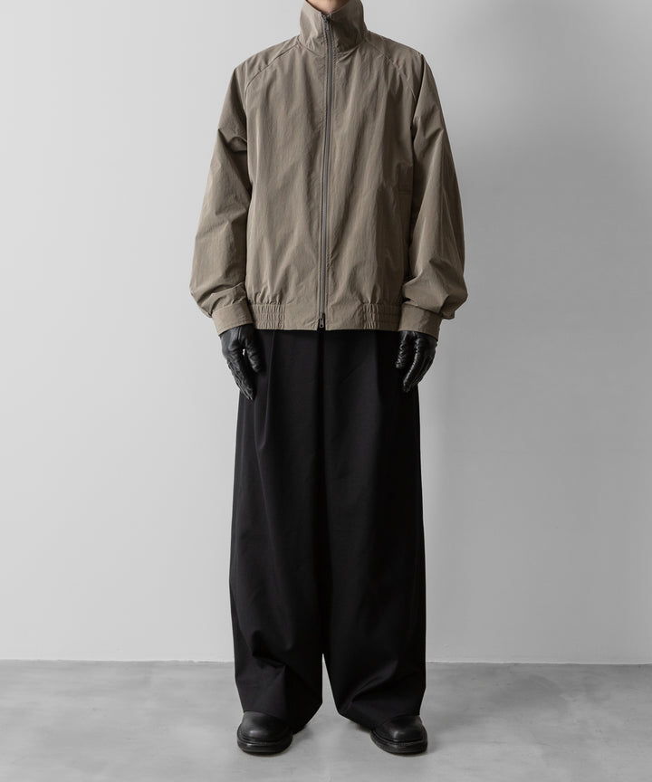 ssstein(シュタイン)のWINDPROOF NYLON ZIP JACKET - TAUPEの公式通販サイトsession福岡セレクトショップ