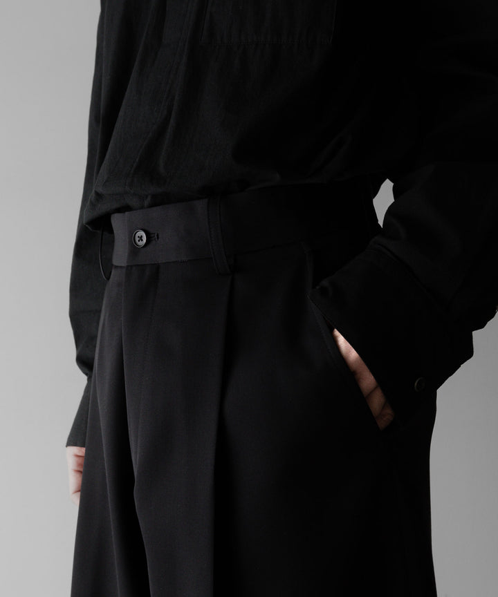 stein(シュタイン)の24SSコレクションEXTRA WIDE TROUSERS のBLACK sessionセッション福岡セレクトショップ 公式通販サイト  代替テキストを編集