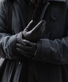 【 ATTACHMENT 】STRETCH SHEEPLEATHER GLOVE - BLACK