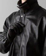 画像をギャラリービューアに読み込む, ssstein(シュタイン)のLEATHER ZIP SHORT JACKET - DARK BROWNの公式通販サイトsession福岡セレクトショップ
