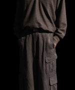 画像をギャラリービューアに読み込む, 【ssstein】SLUB COTTON KNIT SKIPPER LS - KHAKI
