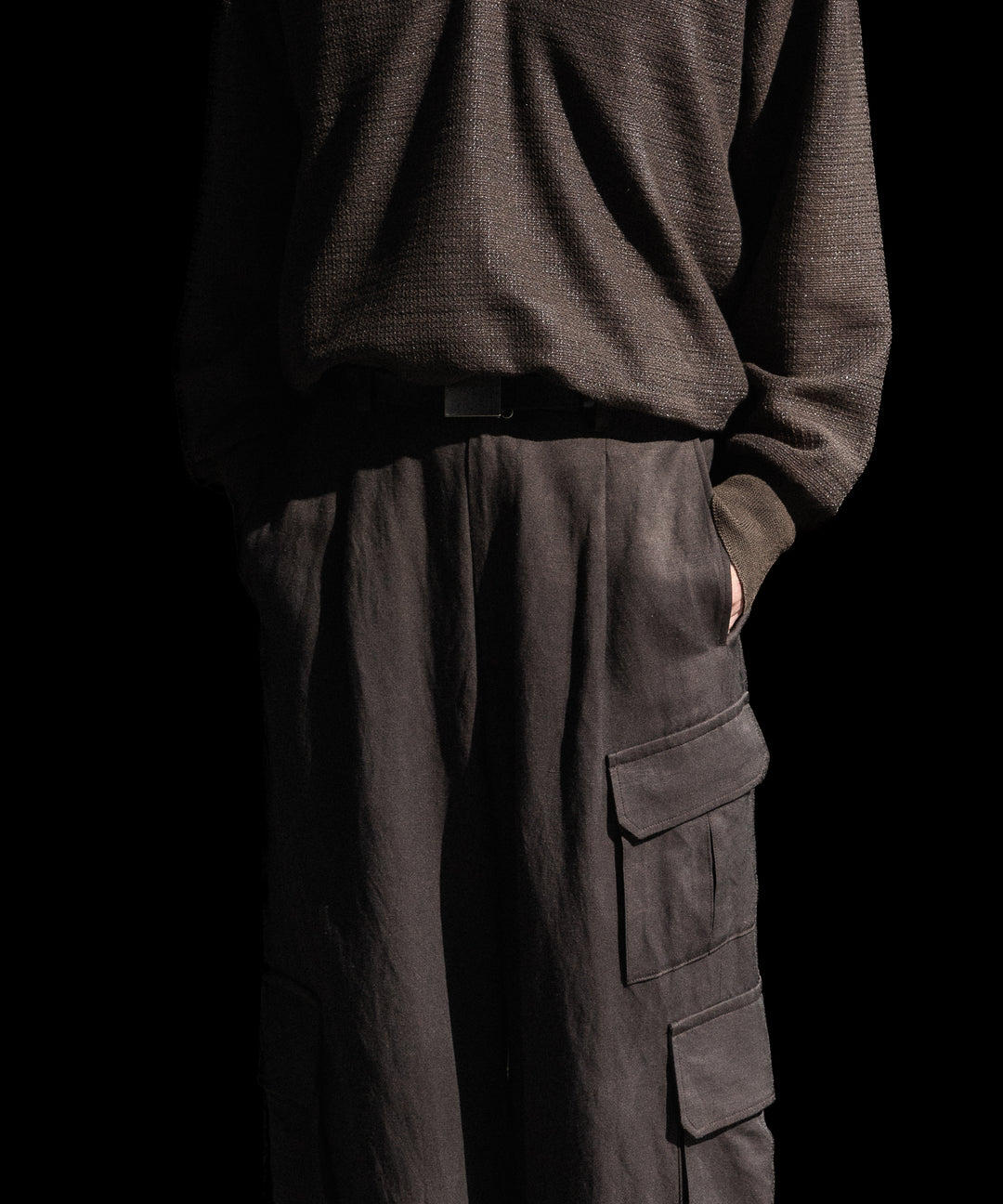 ssstein(シュタイン)のVIS/LI/RA TWILL CARGO TROUSERS - KHAKI BROWNの公式通販サイトsession福岡セレクトショップ
