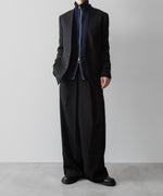 画像をギャラリービューアに読み込む, ato アトウのWOOL STAND COLLAR ZIP CARDIGAN NAVYの公式通販サイトsession福岡セレクトショップ
