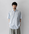 【ssstein】OVERSIZED SS SHIRT - OFF BLUE