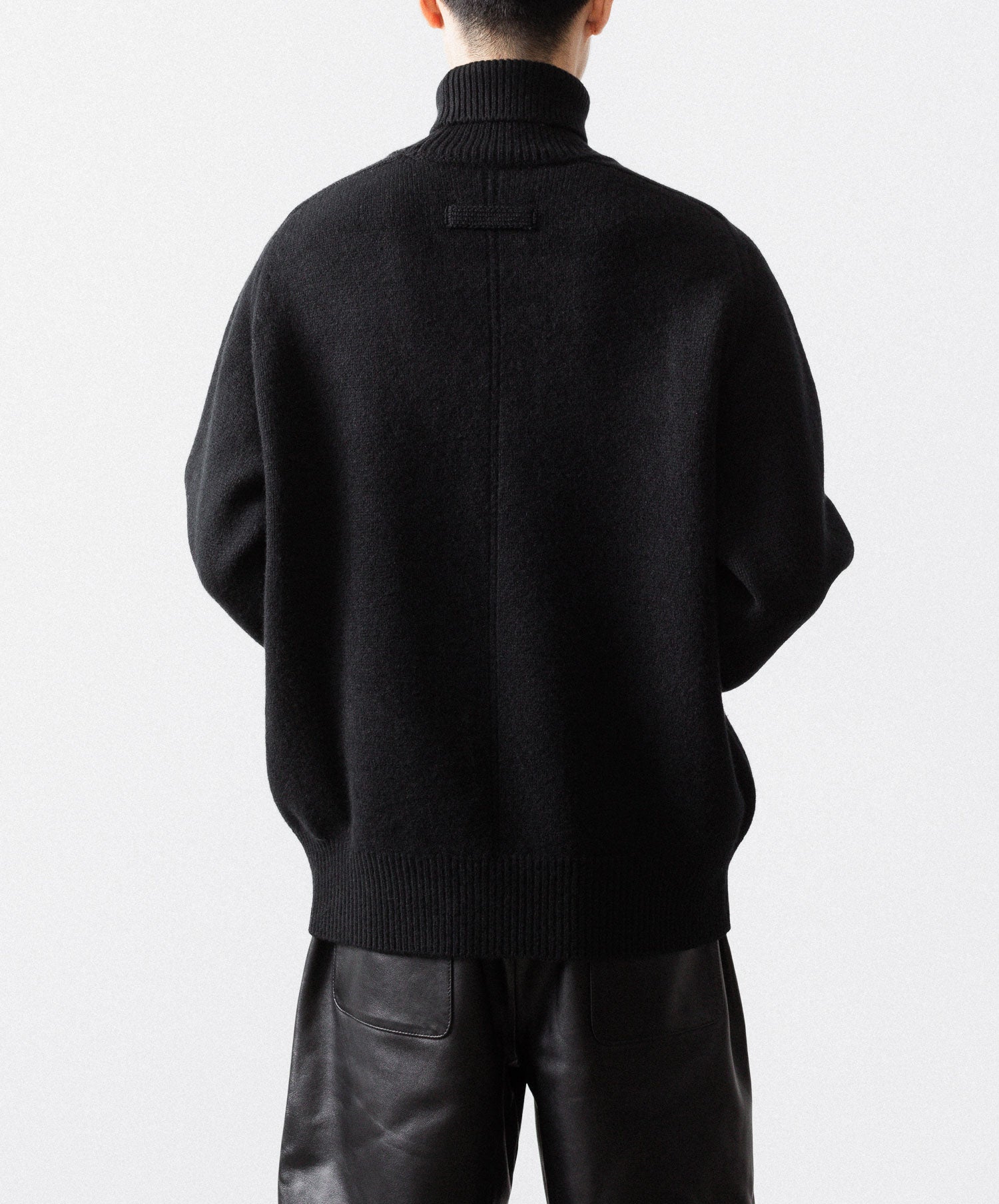 ssstein(シュタイン)のEXTRA FINE WOOL WARM KNIT TURTLE NECK LS - BLACKの公式通販サイトsession福岡セレクトショップ