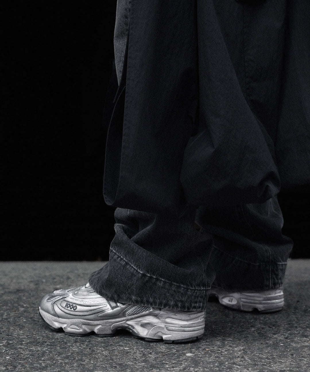 ssstein(シュタイン)のTWIST CUT DENIM JEANS - BLACKの公式通販サイトsession福岡セレクトショップ