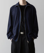 画像をギャラリービューアに読み込む, ato アトウのWOOL STAND COLLAR ZIP CARDIGAN NAVYの公式通販サイトsession福岡セレクトショップ
