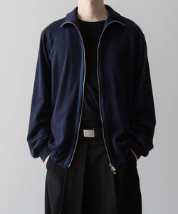 ato アトウのWOOL STAND COLLAR ZIP CARDIGAN NAVYの公式通販サイトsession福岡セレクトショップ