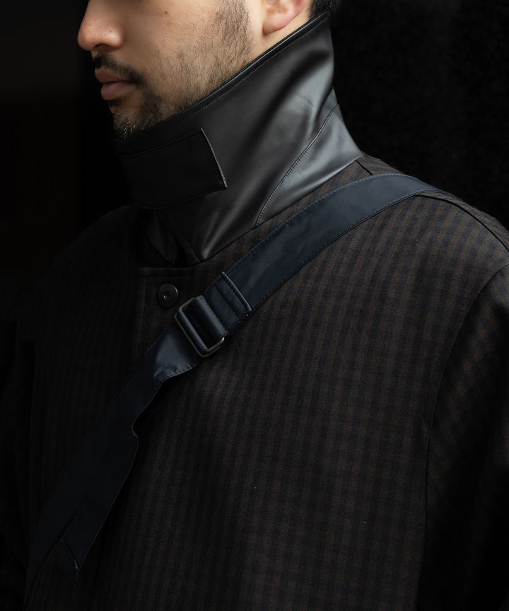 【ssstein】シュタインのOVERSIZED BALMACAAN COAT - GINGHAM sessionセッション福岡セレクトショップ 公式通販サイト