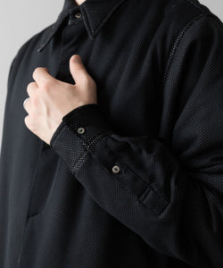 ato(アトウ)のPADDED SHIRT BLUSON - BLACKの公式通販サイトsession福岡セレクトショップ