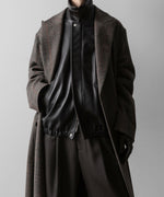 画像をギャラリービューアに読み込む, ssstein(シュタイン)のLEATHER ZIP SHORT JACKET - DARK BROWNの公式通販サイトsession福岡セレクトショップ
