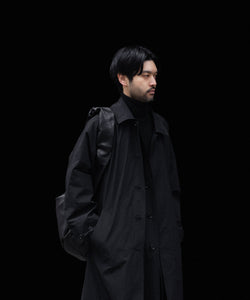ジャケット・アウター ssstein OVERSIZED LAYERED HOODED COAT ssstein / シュタイン】OVERSIZED LAYERED COMBINATION COAT - BLACK