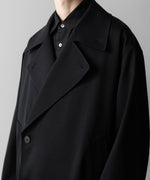 画像をギャラリービューアに読み込む, ssstein(シュタイン)のW/SI SATIN OVERSIZED DOUBLE BREAST BLOUSON - BLACKの公式通販サイトsession福岡セレクトショップ
