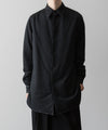 【ato】PADDED SHIRT BLUSON - BLACK