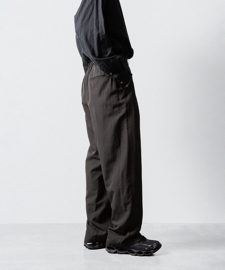 ssstein(シュタイン)のWOOL/SILK WIDE EASY TROUSERS - DARK CHARCOALの公式通販サイトsession福岡セレクトショップ