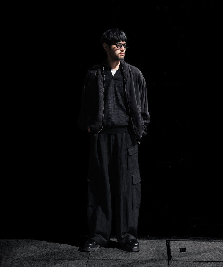 ssstein(シュタイン)のSLUB COTTON KNIT SKIPPER LS - BLACKの公式通販サイトsession福岡セレクトショップ