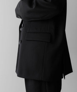 ssstein(シュタイン)のOVERSIZED DOUBLE BREASTED JACKET - BLACKの公式通販サイトsession福岡セレクトショップ