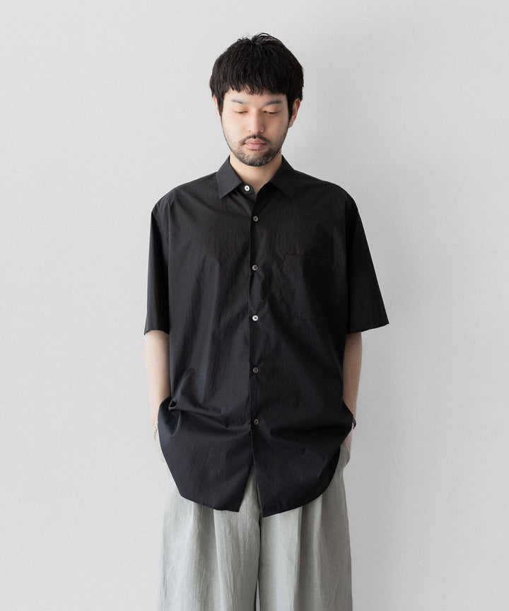 【ssstein】OVERSIZED SS SHIRT - BLACK