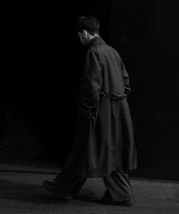 【stein】シュタイン 24SS OVERSIZED BALMACAAN COAT - GINGHAM sessionセッション福岡セレクトショップ 公式通販サイト