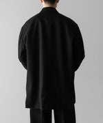 画像をギャラリービューアに読み込む, ssstein(シュタイン)のOVERSIZED DOUBLE BREASTED JACKET - BLACKの公式通販サイトsession福岡セレクトショップ
