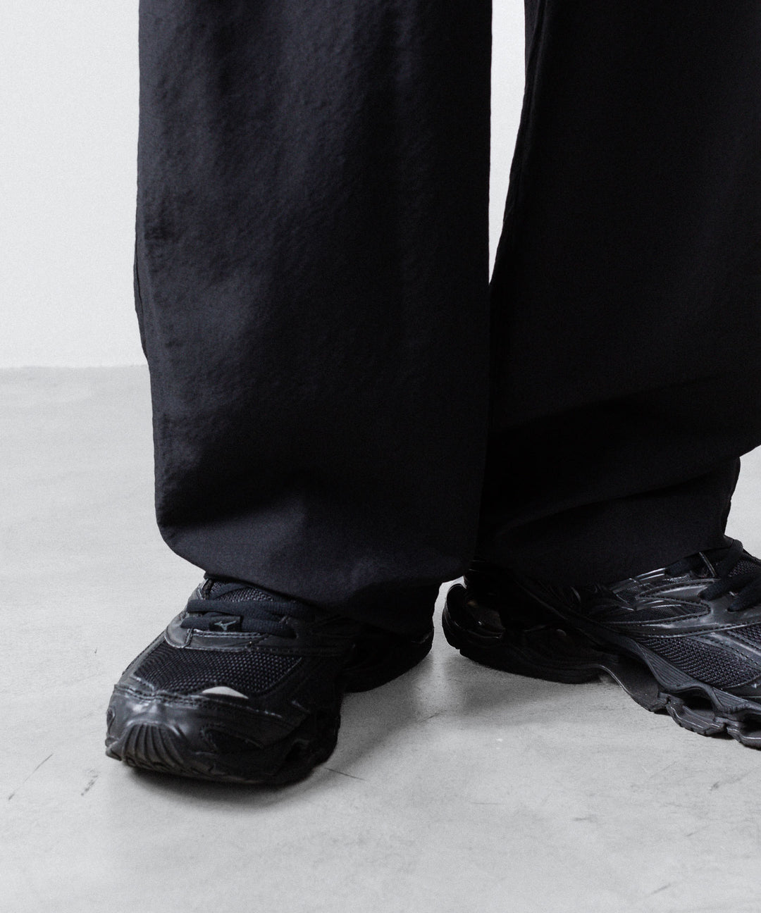 ssstein(シュタイン)のWOOL/SILK WIDE EASY TROUSERS - BLACKの公式通販サイトsession福岡セレクトショップ