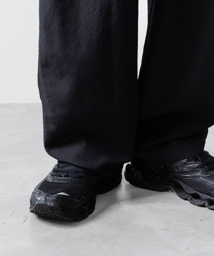 ssstein(シュタイン)のWOOL/SILK WIDE EASY TROUSERS - BLACKの公式通販サイトsession福岡セレクトショップ