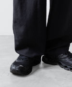 画像をギャラリービューアに読み込む, ssstein(シュタイン)のWOOL/SILK WIDE EASY TROUSERS - BLACKの公式通販サイトsession福岡セレクトショップ
