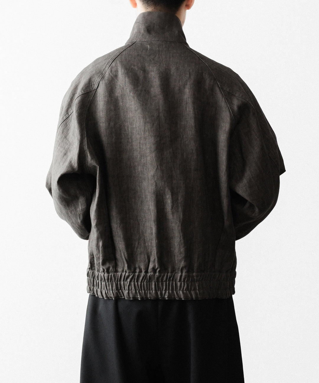 nakedgauge(ネイキッドゲージ)のSUMI LINEN N48 BLOUSON - CHARCOAL GRAYの公式通販サイトsession福岡セレクトショップ