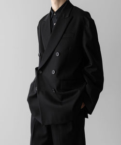 ssstein(シュタイン)のOVERSIZED DOUBLE BREASTED JACKET - BLACKの公式通販サイトsession福岡セレクトショップ