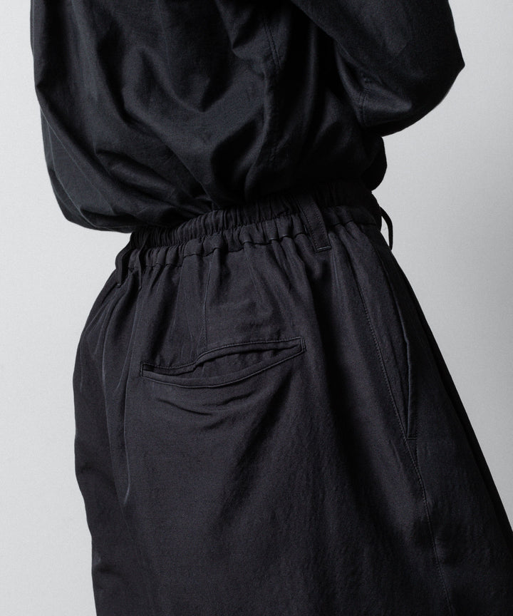 ssstein(シュタイン)のWOOL/SILK WIDE EASY TROUSERS - BLACKの公式通販サイトsession福岡セレクトショップ