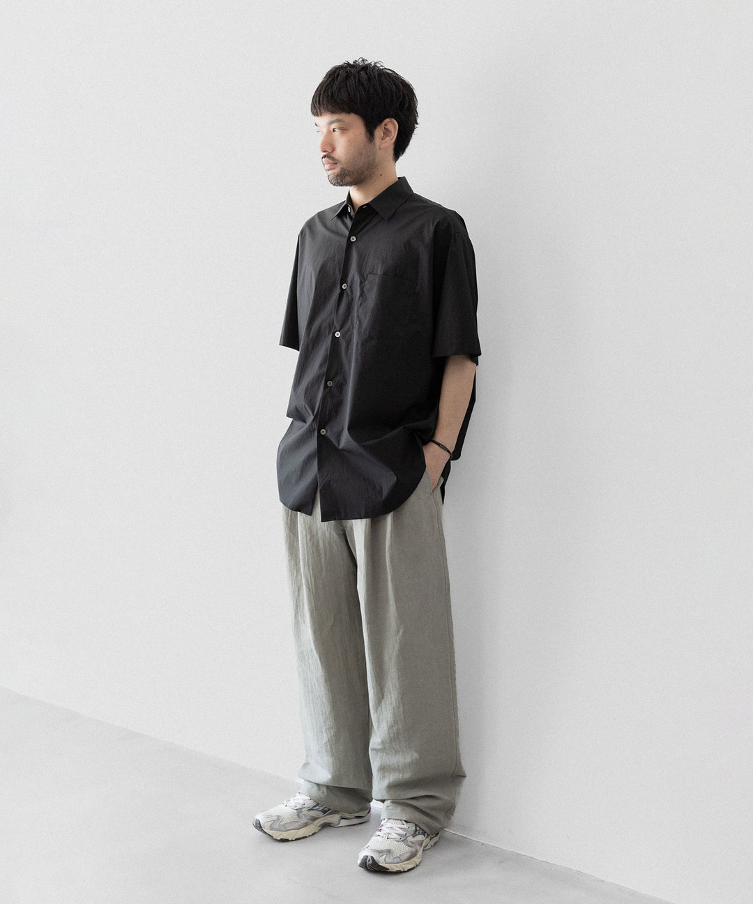 ssstein(シュタイン)のOVERSIZED SS SHIRT - BLACKの公式通販サイトsession福岡セレクトショップ