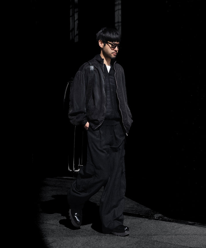 ssstein(シュタイン)のSLUB COTTON KNIT SKIPPER LS - BLACKの公式通販サイトsession福岡セレクトショップ