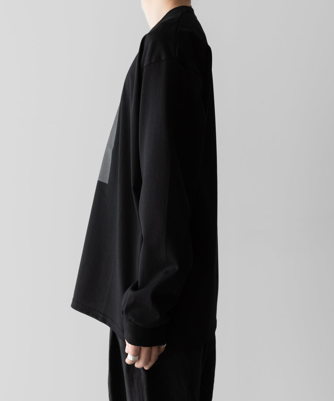 ssstein(シュタイン)のOVERSIZED LONG SLEEVE TEE [TWIST] - BLACKの公式通販サイトsession福岡セレクトショップ