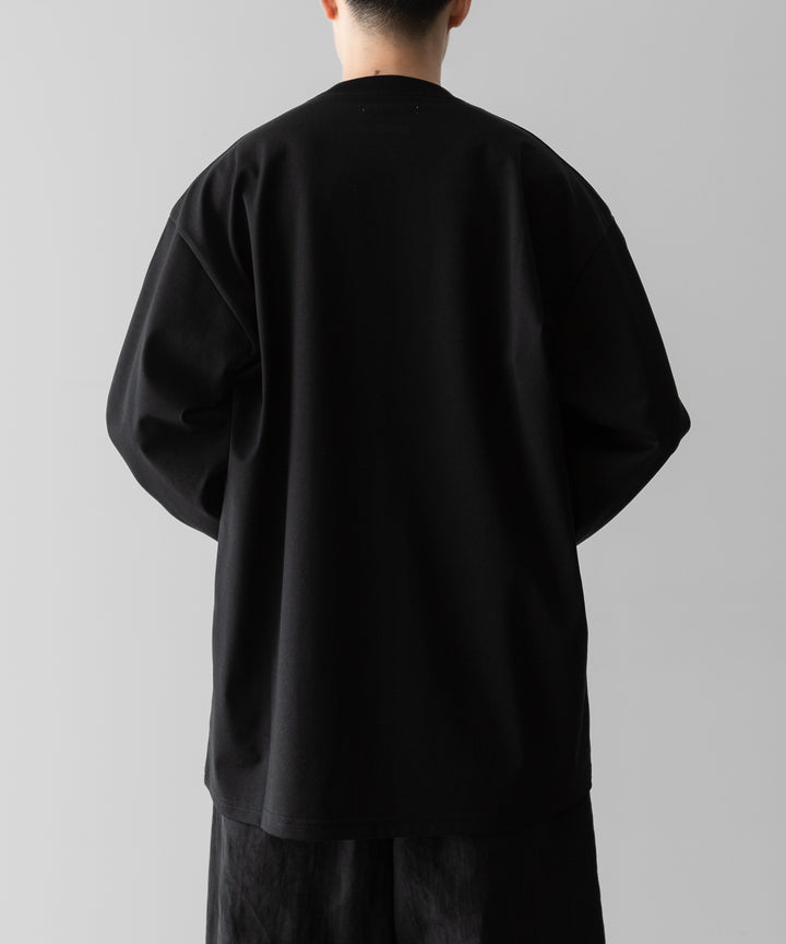 ssstein(シュタイン)のOVERSIZED LONG SLEEVE TEE [TWIST] - BLACKの公式通販サイトsession福岡セレクトショップ