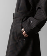 画像をギャラリービューアに読み込む, 【ssstein】OVERSIZED BALMACAAN COAT - GINGHAM
