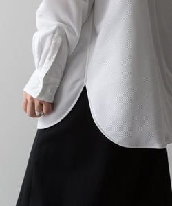 ato(アトウ)のPADDED SHIRT BLUSON - WHITEの公式通販サイトsession福岡セレクトショップ