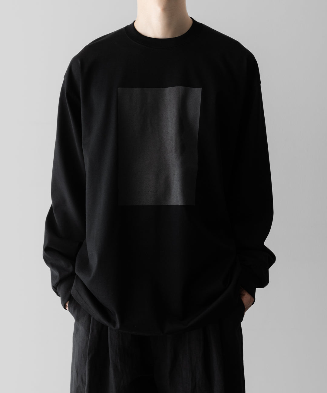 ssstein(シュタイン)のOVERSIZED LONG SLEEVE TEE [TWIST] - BLACKの公式通販サイトsession福岡セレクトショップ