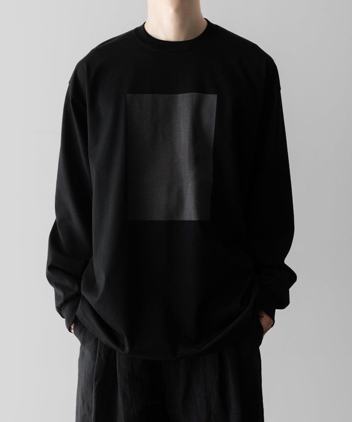 ssstein(シュタイン)のOVERSIZED LONG SLEEVE TEE [TWIST] - BLACKの公式通販サイトsession福岡セレクトショップ