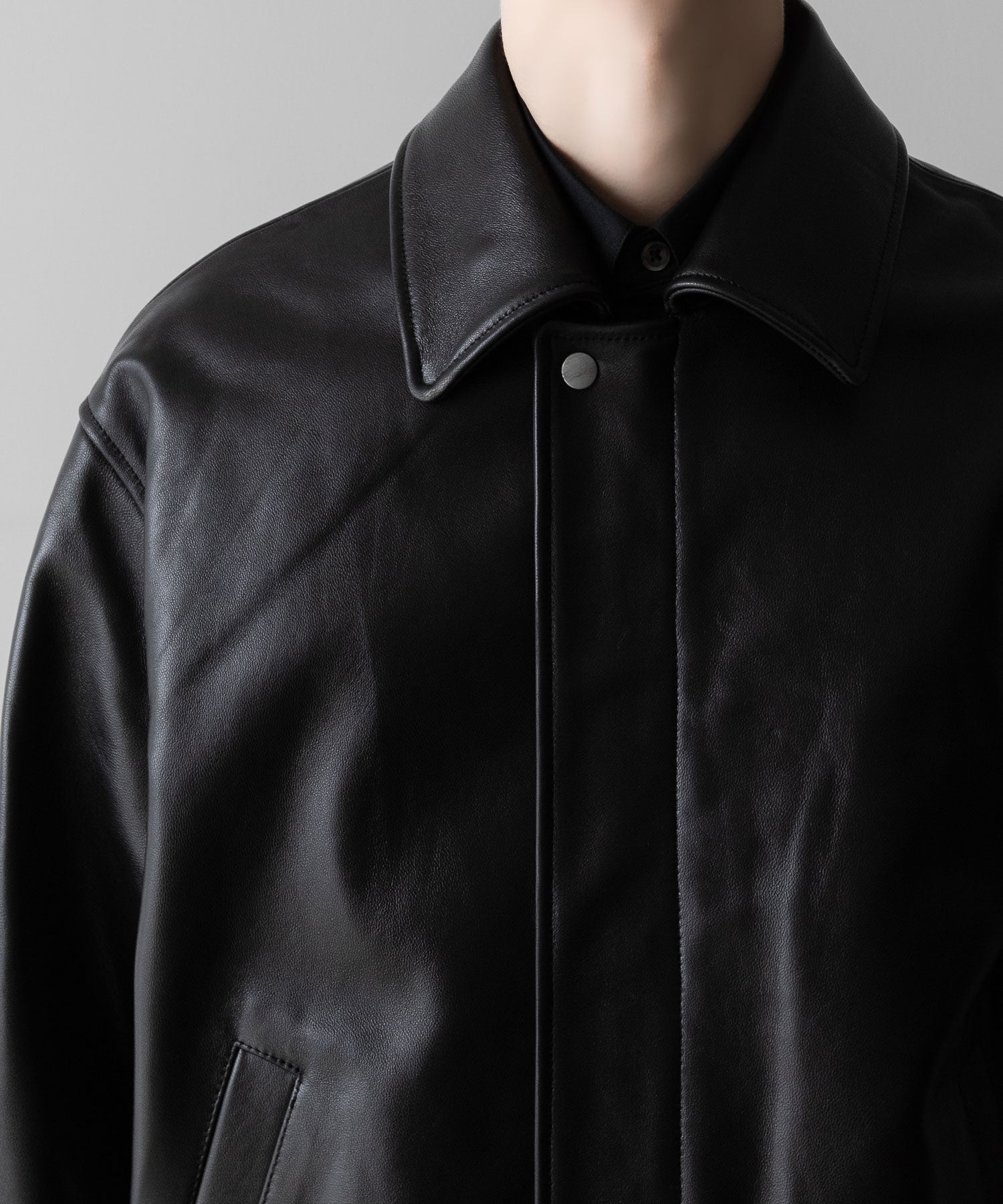 ssstein(シュタイン)のLEATHER ZIP SHORT JACKET - BLACKの公式通販サイトsession福岡セレクトショップ